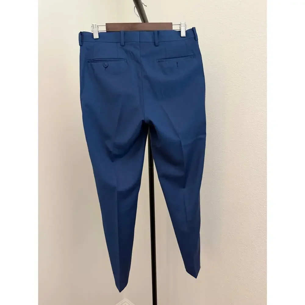 New Cosiani wool & cashmere super 150’s blue suit size 46